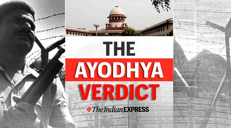 Ayodhya Verdict Full Text India News The Indian Express