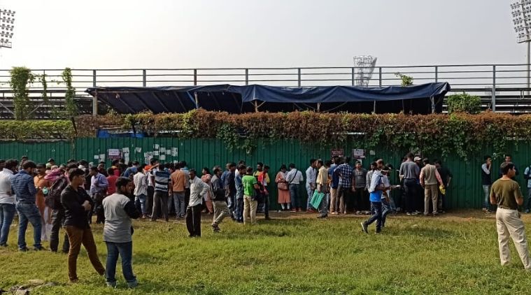 Eden Gardens tickets, Pink ball test, black tickets Eden gardens, full house in Eden Gardens, India vs Bangladesh Day 1