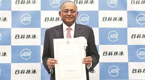 TVS chief wins Deming Distinguished Service Award