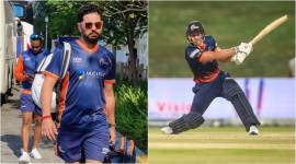 Chris Lynn, Chris Lynn 91, Chris Lynn Maratha Arabians, Chris Lynn T10 league 2019, T10 league highest score, Yuvraj Singh, Yuvraj Singh T10 league, Kolkata Knight Riders, KKR released players, Chris Lynn KKR, Shah Rukh Khan