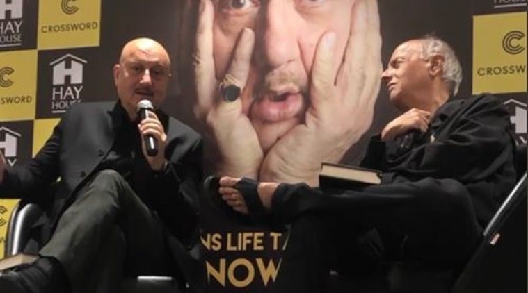 Mahesh Bhatt at anupam kher book launch