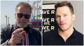 Arnold Schwarzenegger and chris pratt