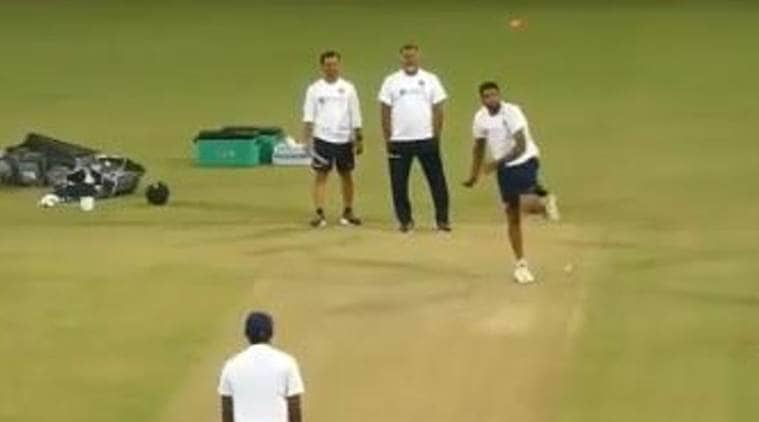 Watch: R Ashwin imitates Sanath Jayasuriya, bowls left-handed with pink ball