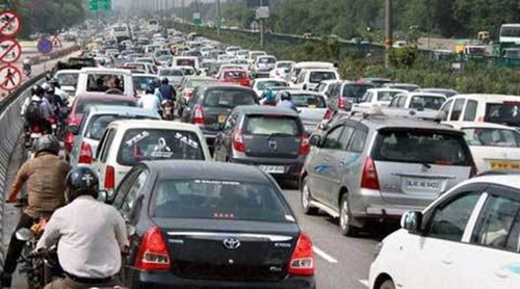 delhi traffic, delhi parking problem, delhi vehicular pollution, delhi, delhi news, indian express