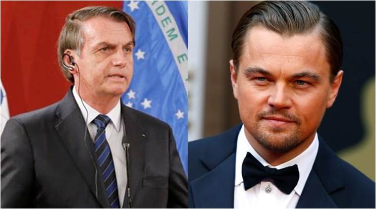 Brazil's president accuses actor Leonardo DiCaprio of financing Amazon fires