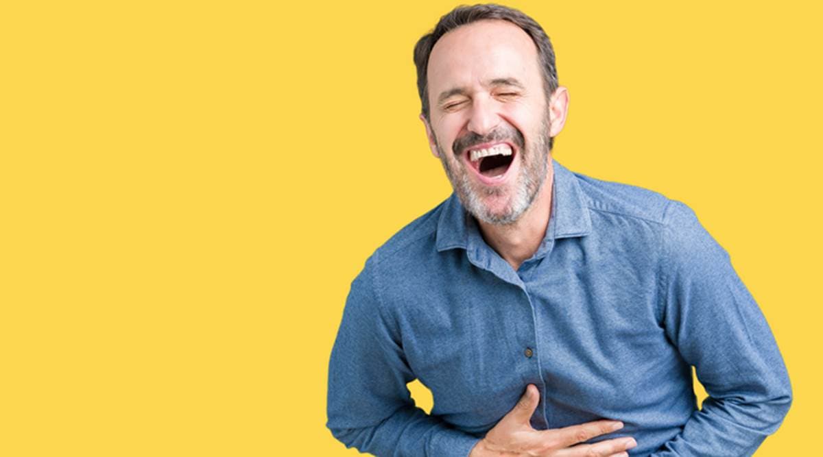 laughing, calorie burning, indian express, indian express news