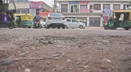 chd-road-recarpeted punjab news, mani majra, sector 13 chandigarh water pipeline, water supply mani majra