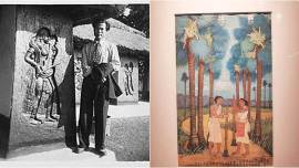 Chang Xiufeng, Chang Xiufeng paintings, Santiniketan, shantiniketan, india china relations, chinese community in kolkata, indian express news