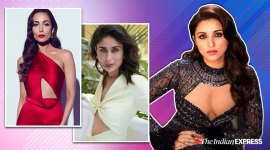 cut-out dress, cut-out dress trend, cut-out dress fashion, cut-out dress style, kareena kapoor latest photos, malaika arora latest photos, karisma kapoor latest photos, celeb fashion, trend alert, indian express