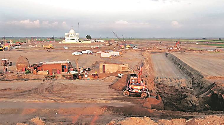 kartarpur corridor, guru nanak dev shrine, pakistan guri nanak dev shrine, dera baba nanak, indian express, indo pak relations, india pakistan ties