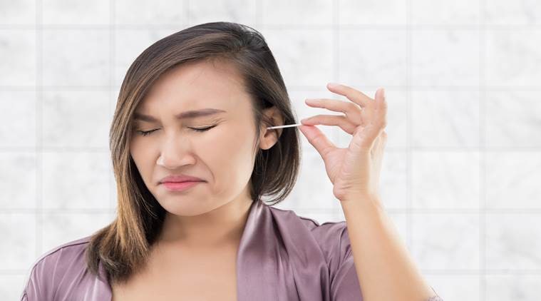 earwax, cleaning the ear, ear canal, indian express, indian express news