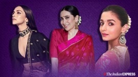 wedding hairstyles, wedding season hairstyle, deepika padukone latest photos, alia bhatt latest photos, karishma kapoor latest photos, sara ali khan latest photos, malaika arora latest photos, fashion, celeb fashion, hairstyles, indian express, lifestyle