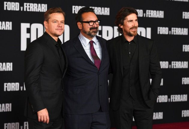 Matt Damon, James Mangold, Christian Bale