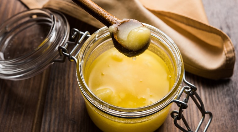 ghee benefits, ghee haircare routine, ghee skincare routine, how does ghee help in good health, ghee facepacks, ghee hairpacks, skincare. skincare tips, indian express, lifestyle