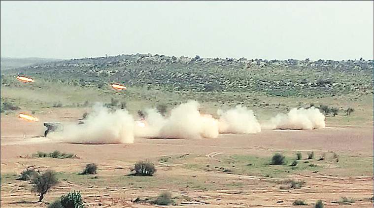 With 40,000 troops, Army exercise in Thar desert assesses capability to strike at enemy territory