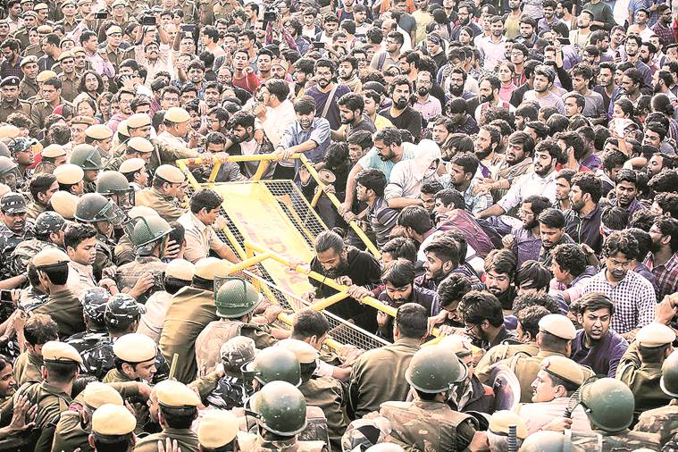 jnu students protest, jnu hostel fees hike, jnu protests, jnu fee hike protests, delhi city news