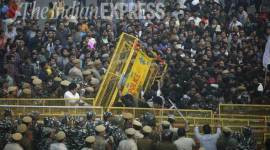 jnu protest, jnu protest images, jnu protest news, jnu protest photos, jnu protest students clash with police images, jnu protest photo gallery, indian express images