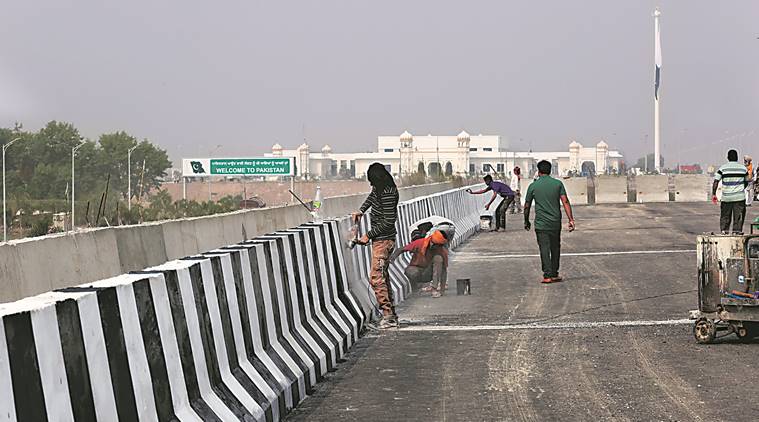 kartarpur corridor, guru nanak dev shrine, pakistan guri nanak dev shrine, dera baba nanak, indian express, indo pak relations, india pakistan ties