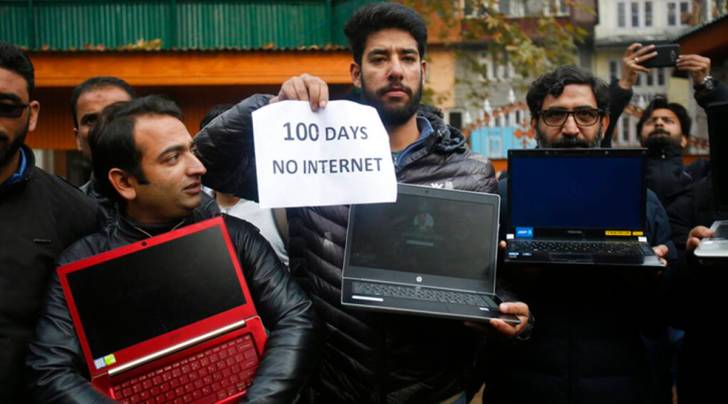 kashmir internet shutdown, kargil ladakh internt restored, jammu kashmir communication blackout, kashmir article 370 abrogation