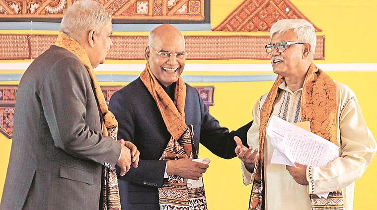 Visva Bharati University, Visva Bharati University West Bengal, Ram Nath Kovind, President Kovind, Kolkata news, Indian Express
