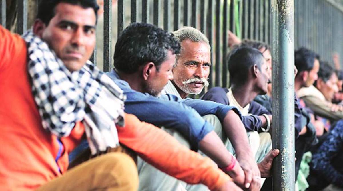 UP daily wage labourers, UP government, UP labourers, direct benefit transfer, DBT, India news, Indian Express