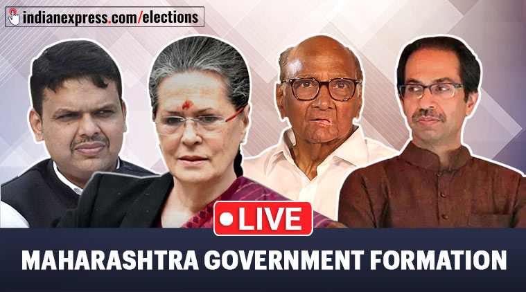 Maharashtra Government Formation HIGHLIGHTS: Kharge, Antony, Ahmed ...