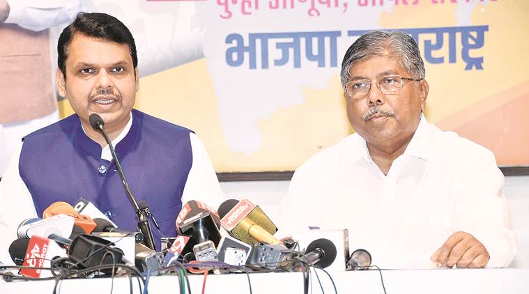 Maharashtra government formation, Maharashtra government, Maharashtra govt formation, Devendra Fadnavis, Maharashtra BJP, Shiv Sena, India news, Indian Express