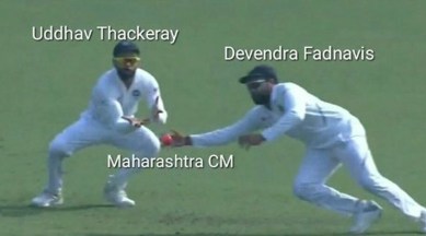 Maharashtra politics, Maharashtra govt formation, BJP Maharashtra, Devendra Fadnavis, Ajit Pawar, Uddhav Thackeray, Maharashtra CM, NCP, memes, trending, indian express, indian express news