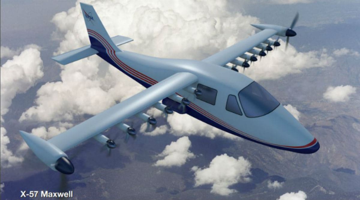 Maxwell X-57 is NASA's first electric plane powered by 14 motors |  Technology News,The Indian Express