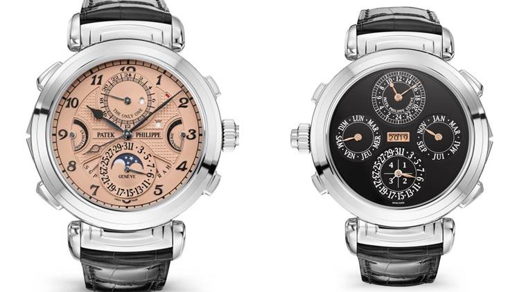 Patek Phillipe, Patek Phillipe watches, Patek Phillipe watch, Christie's auction, Patek Phillipe Grandmaster Chime, Only Watch, World news, Indian Express