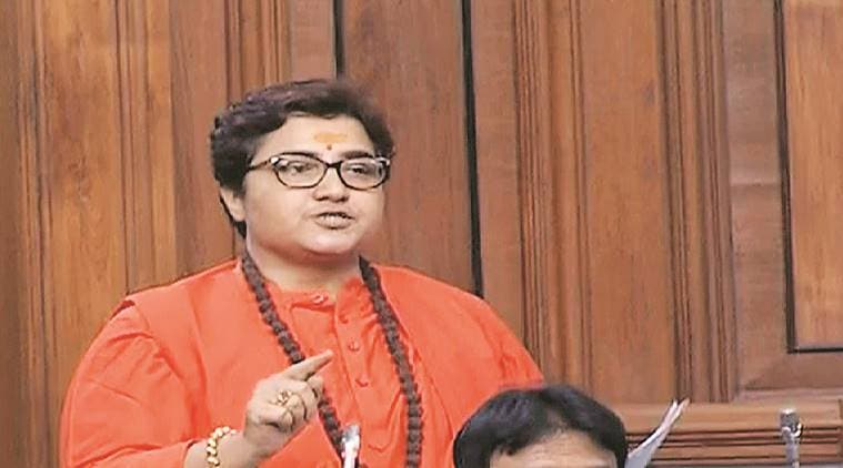 Sadhvi Pragya singh thakur, Nathuram Godse, Sadhvi Pragya Godse deshbhakt, Sadhvi Pragya nathuram Godse,Nathuram Godse, BJP, Special Protection Group Amendment Bill
