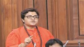 pragya thakur, bjp bhopal mp pragya singh thakur, spicejet airlines pragya thakur, bjp mps, pragya thakur controversy