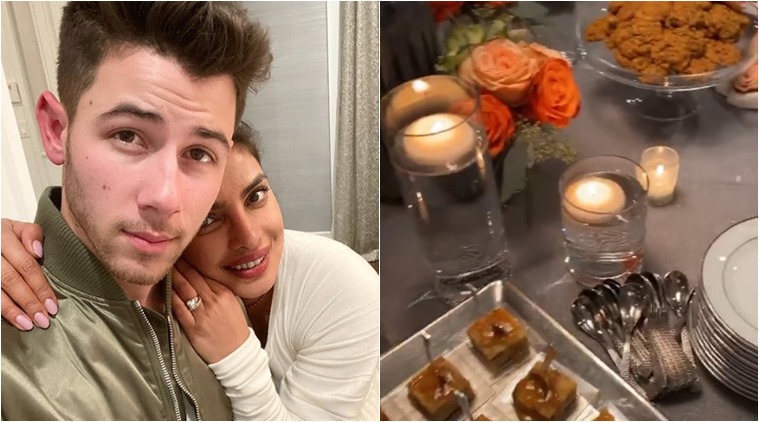 nick priyanka thankgiving