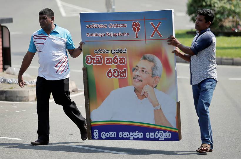 Sri Lanka celebrates Gotabaya Rajapaksa’s presidential election win