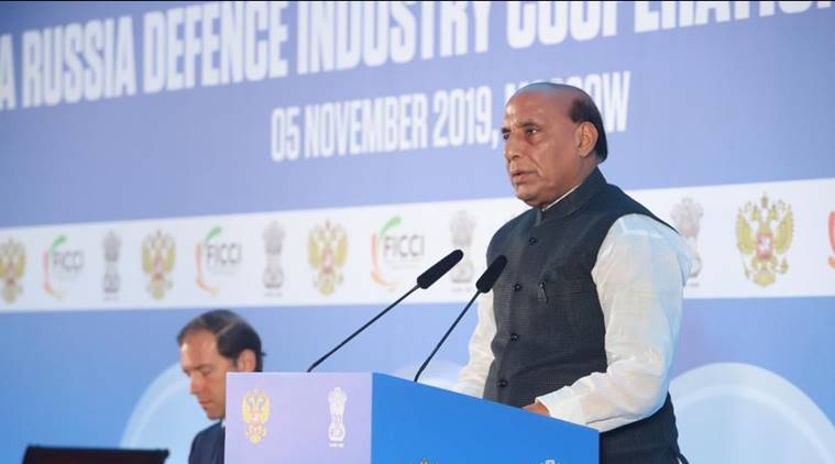 In Moscow, Rajnath Singh invites Russian companies to manufacture in India