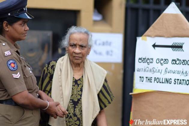 sri lanka presidential elections today, results of vote between Sajith Premadasam Gotabaya Rajapaksa