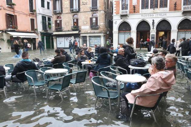 venice flood, venice water level rise, venice deluge, venice tide, world news, indian express
