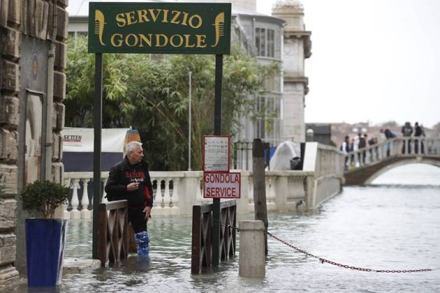 venice flood, venice water level rise, venice deluge, venice tide, world news, indian express