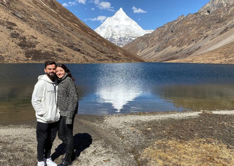 virat kohli bhutan trip