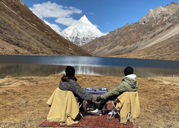 virat kohli bhutan photos