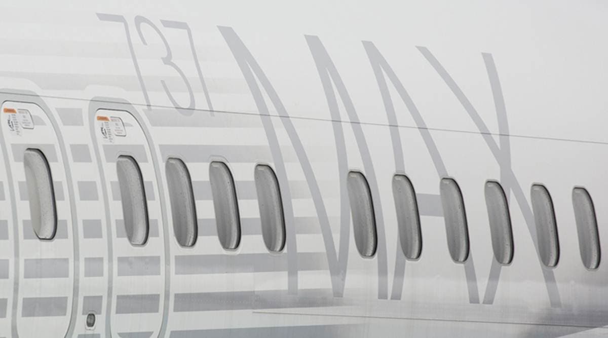 A Boeing Co. 737 Max jetliners sits at the company's manufacturing facility in Renton, Washington, U.S., on Tuesday, Mar. 12, 2019.
