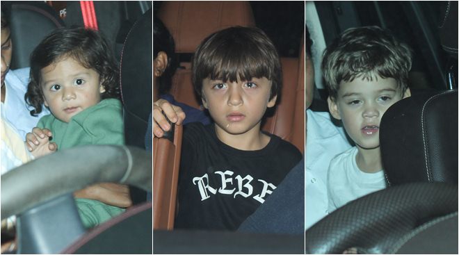 AbRam, Yash, Roohi and Misha attend Rani Mukerji’s daughter Adira ...