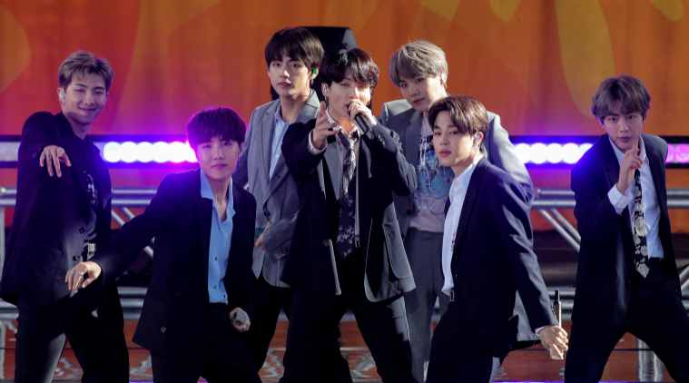 South Korean Pop Group Bts To Live Stream Concert Entertainment News The Indian Express