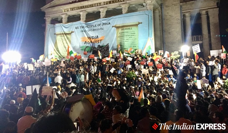 Bangalore-CAA-protests-Town-Hall-night
