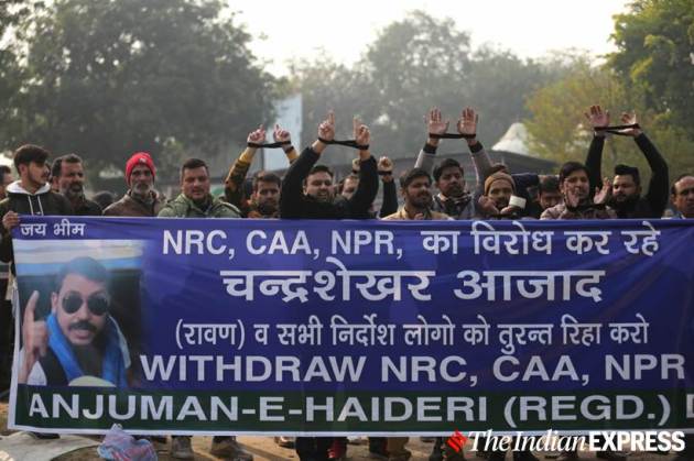 Citizenship Amendment Act, CAA protests, Citizenship protests, Citizenship Act protests, CAA, CAB, CAB protests, CAA protests Mumbai, Mumbai CAA protests, CAA support rally, Mumbai CAA support rally, India news, Indian Express