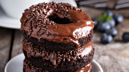 Donut au chocolat