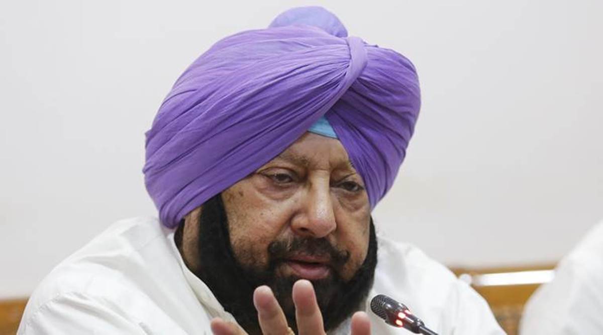 amarinder singh, punjab cm, coronavirus, coronavirus cases in punjab, punjab religious gathering ban, indian express news
