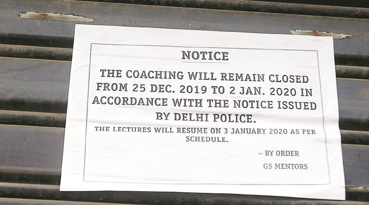 Near Delhi University, PGs and tutorials shut doors after cops come knocking