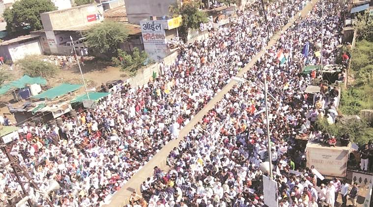 Maharashtra: Peaceful dharna against CAA, NRC in Dhule | India News ...
