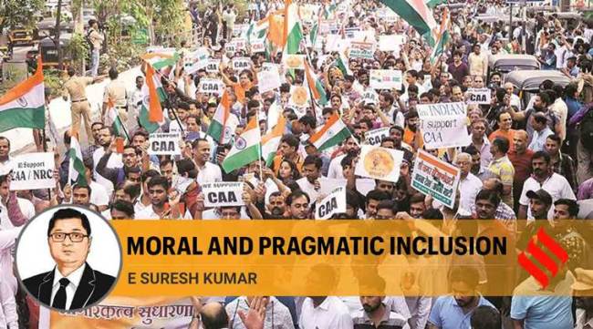 Through the CAA, we have reaffirmed the tradition of embracing people of different races and religions, customs and climes. (Express Photo)